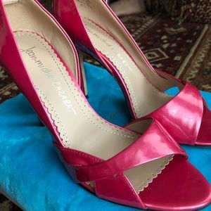 NEW Jean Michel Cazabat Fuschia Pumps
